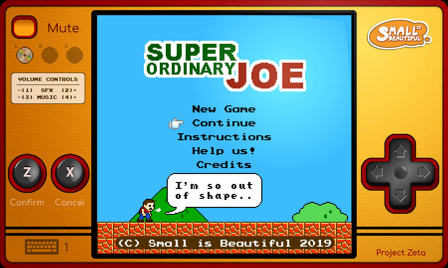 Super Ordinary Joe / screenshot_01 Super Ordinary Joe / screenshot_01